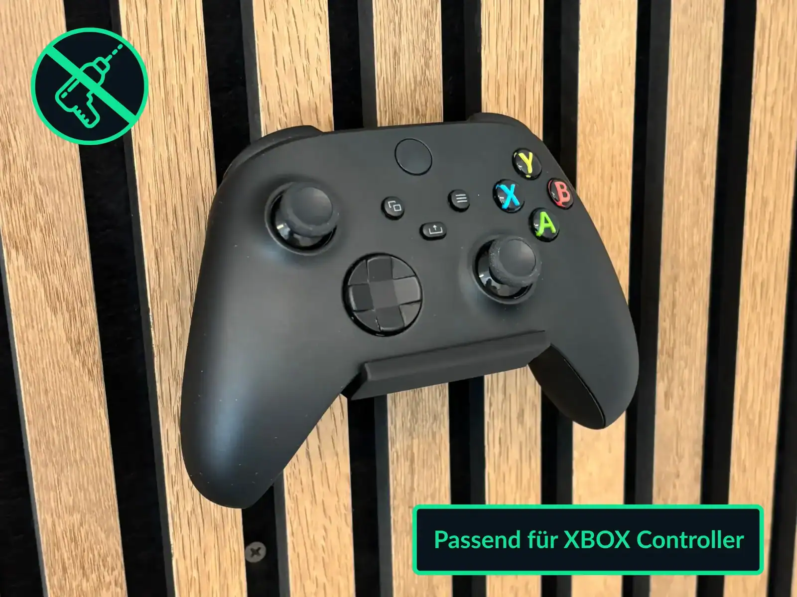 Xbox Controller Halter an Akustikpaneele Wandhalterung ohne Bohren