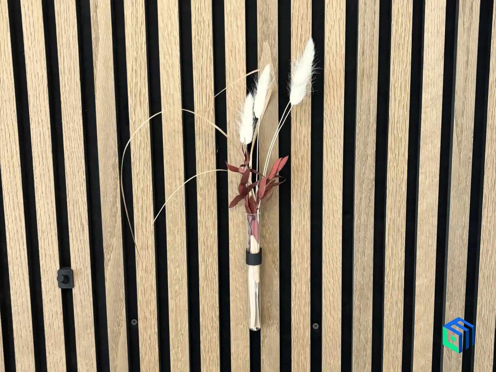 Reagenzglas Vase Detail Glasroehrchen im Halter